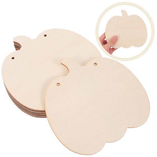 Pcs wooden pumpkin slices - pumpkin,