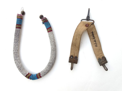 Antique zulu undlela necklace - zulu,