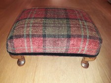 Lovely Reupholstered Footstool