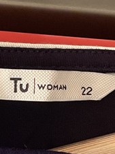 TU/ WOMEN Elastic  Stretch Summer T’Shirt dress -U.K-22” EUR-50- U.S-20”