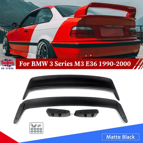 Matte black abs rear boot - matte,