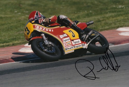 Randy mamola hand signed - hand,