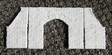 OO9 HOe Rustic Stone Tunnel Portal or Mine Entrance with wings - Unpainted