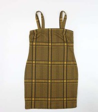 Primark Womens Yellow Plaid