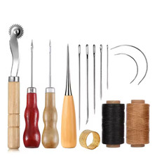 Leather sewing kit hand - leather,