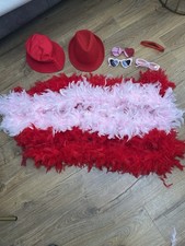 Party Photo Booth Props red