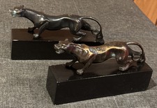 ART DECO SOLID BRONZE CHEETAH