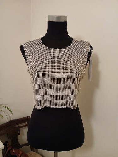 Zara chainmail rhinestone - zara,