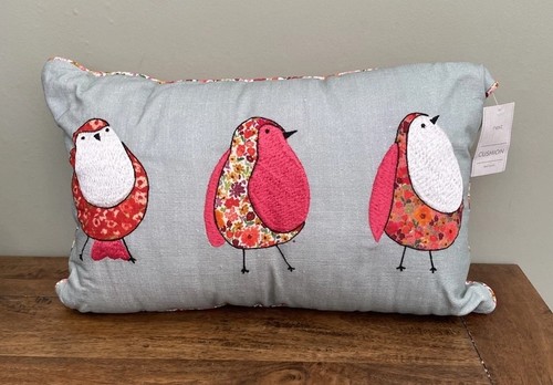 Next cushion robins bird - cushion, green