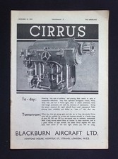 Original 1944 Advert Cirrus
