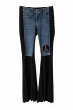Boho Patchwork Flare Pants