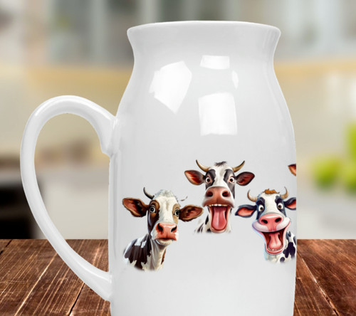 Novelty cow milk - novelty, vase