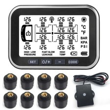 8 Sensors TPMS Tire Pressure