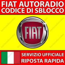 ✅FIAT RADIO UNLOCK CODE 500