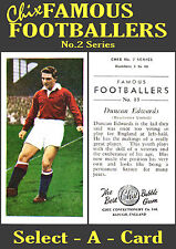 Chix FAMOUS FOOTBALLERS No.2 Series - Select-A-Card