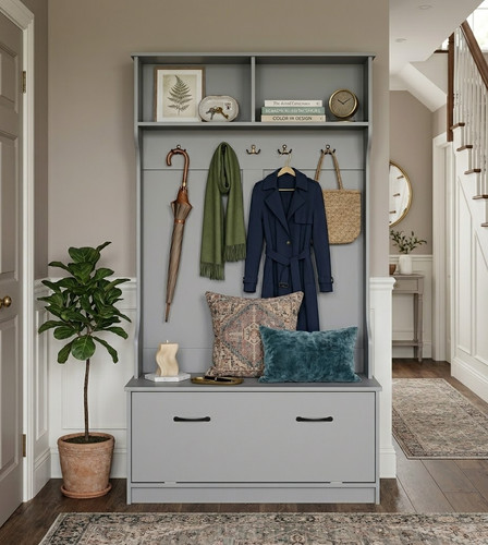 Coat stand shoe storage - stand,
