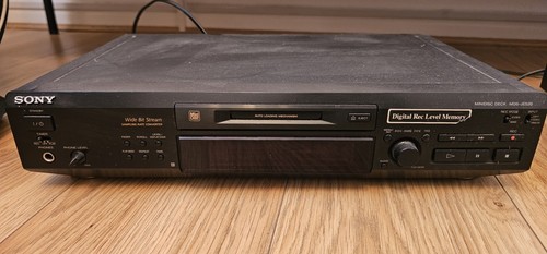 Sony mds je520 minidisc deck - sony, mds-je520