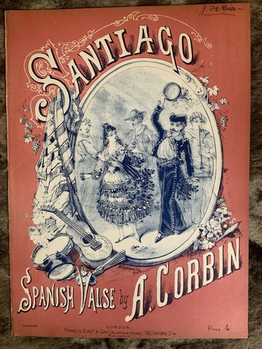 Victorian sheet music cover - sheet,