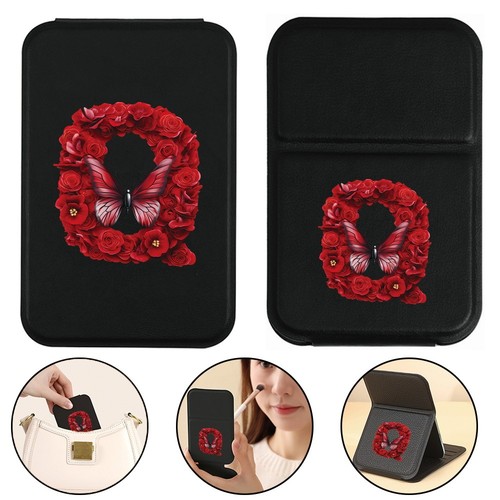 Women folding makeup - women, mirror