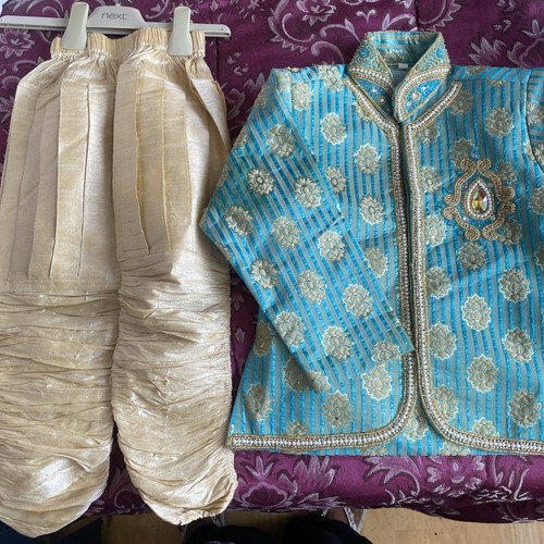 Asian boys sherwani suit size - asian,