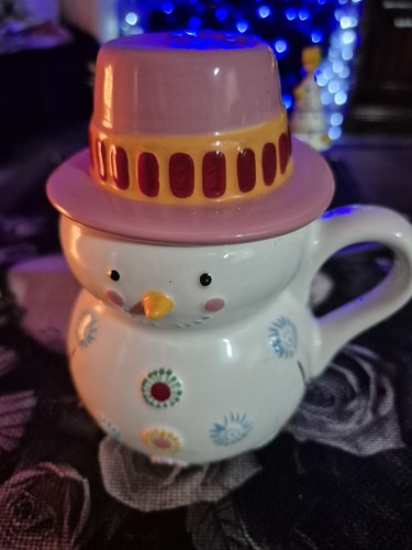Novelty snowman mug with - novelty,