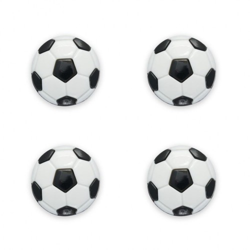 Round football buttons value - round, (value