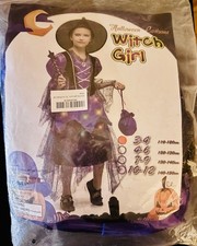 Costume Girls Witch 3-4