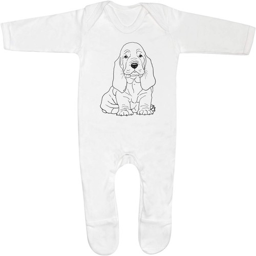 Basset hound puppy baby - 'basset,