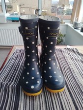 Joules Wellies Size 3 .(Mid