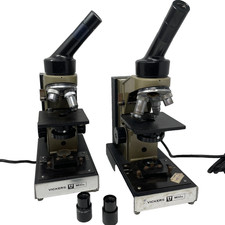 Vintage Vickers Microscopes x2