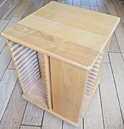 Storage rack wooden - cd,