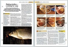 Making Boilies - Coarse Baits, Lures - The Art Of Fishing Page