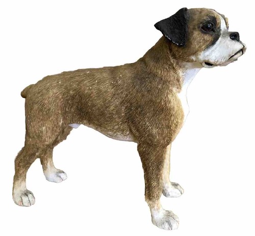 Boxer standing dog ornaments - standing,