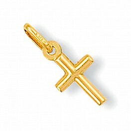 9ct gold cross - cross, jesus