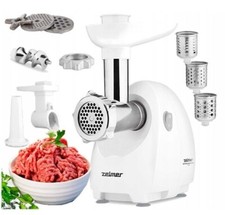 Zelmer ZMM4045B Electric Meat Mincer , Shredder with Three Graters,  3 Strainers