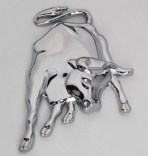 Chrome car badge sticker - badge,
