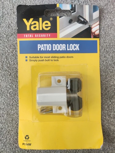 Yale total security patio door - security,