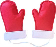Cat Catnip Toys Christmas gloves for Cats, Catnip Toy Filled with Cartoon Bell 
