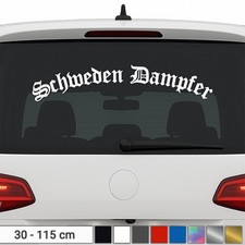 Sweden Steamer Sticker Truck