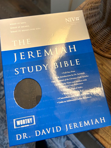 New sealed niv jeremiah - sealed,