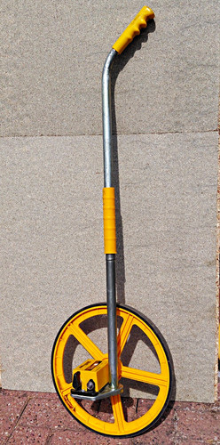 Trumeter measuring wheel - trumeter, with