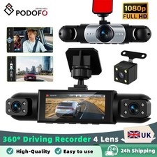 360° 1080P HD Car Dash Cam