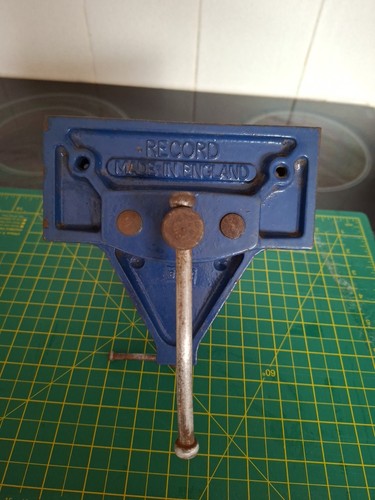 Record wood working bench vice