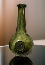 Vintage Green Bottle Hand