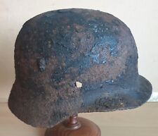 WW2 German M.35 Battle-Damaged