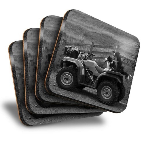 Set square coasters - 4,