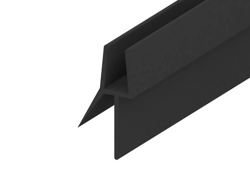 Black shower screen seal strip - screen,