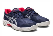 ASICS Gel-Game 9 Tennis Shoes Court Boys Girls New Blue Size 6