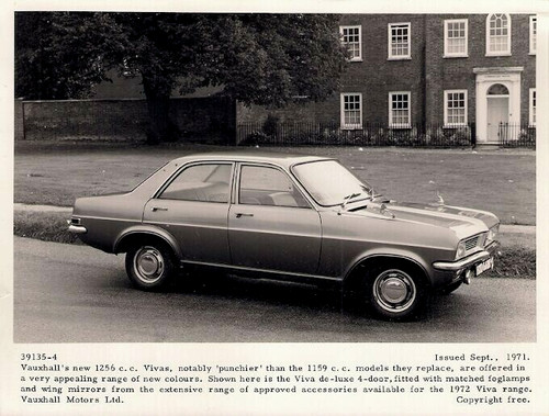 Vauxhall viva 1256 luxe - viva, de