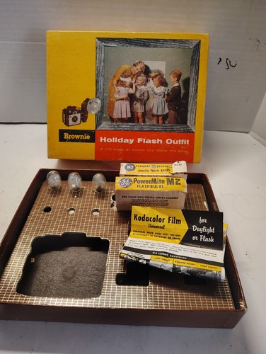 Vintage brownie holiday flash - brownie,